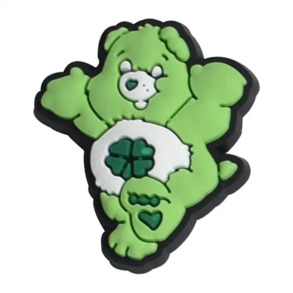 Good Luck Bear Croc Charm